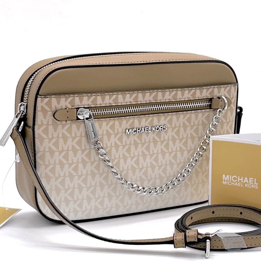 MICHAEL KORS Jet Set Lg Ombré Signature Logo EW Crossbody Body East West
Husk - Picture 16 of 16